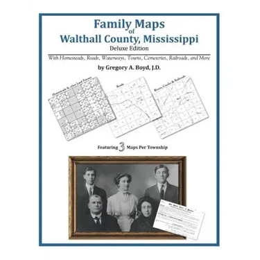 Family Maps of Walthall County, Mississippi