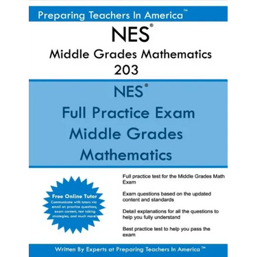 NES Middle Grades Mathematics 203: NES 203 Math Exam