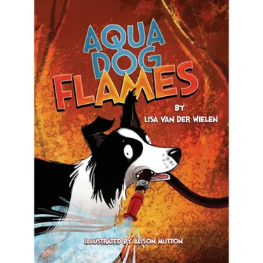 Aqua Dog Flames