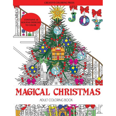 Magical Christmas Adult Coloring Book