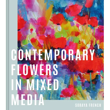 Contemporary Flowers in Mixed Media