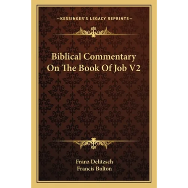 Biblical Commentary On The Book Of Job V2