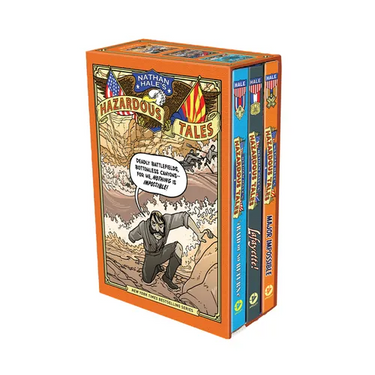 Nathan Hale's Hazardous Tales Third 3-Book Box Set: A Graphic Novel Collection