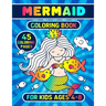 Mermaid Coloring Book For Kids Ages 4-8: Coloring Pages For Kids