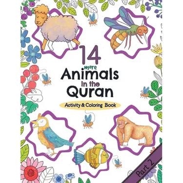 14 More Animals in the Quran: Activity & Coloring Book