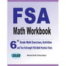 FSA Math Workbook: 6th Grade Math Exercises, Activities, and Two Full-Length FSA Math Practice Tests