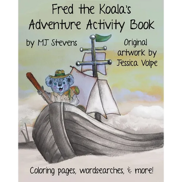 Fred The Koala's Adventure Activity Book