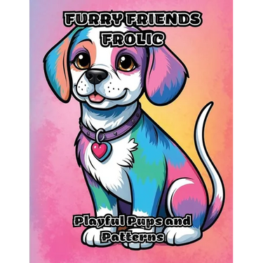Furry Friends Frolic: Playful Pups and Patterns