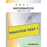 Cset Mathematics 110, 111, 112 Practice Test 1