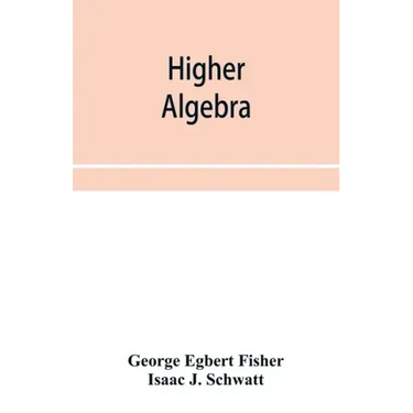 Higher algebra