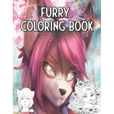 Furry Coloring Book: Magic Fursonas to color for humans, human-likes and otherkins
