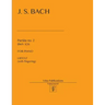 Partita no. 2 BWV 826: Urtext (with fingering)