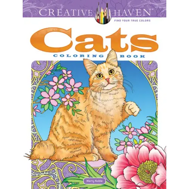 Creative Haven Cats Coloring Book