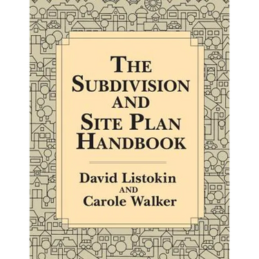The Subdivision and Site Plan Handbook