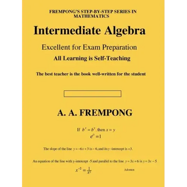 Intermediate Algebra