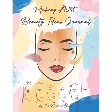 Makeup Artist Beauty Ideas Journal Book (Female & Male Faces): Face Charts Practice for Female & Male Faces Creative Coloring Book for Kids, Teens, an