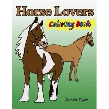 Horse Lovers Coloring Book