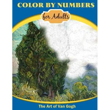 Color By Numbers for Adults: The Art of Van Gogh