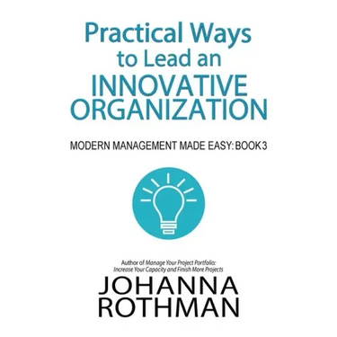 Practical Ways to Lead an Innovative Organization: Modern Management Made Easy, Book 3