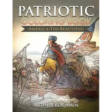Patriotic Coloring Book: America the Beautiful