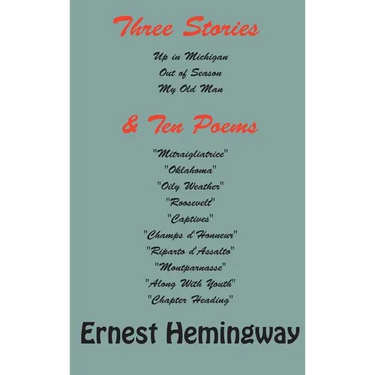 Three stories and ten poems