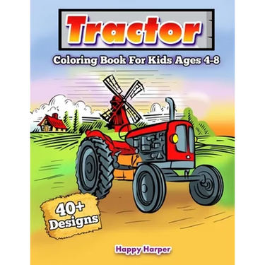 Tractor Coloring Book