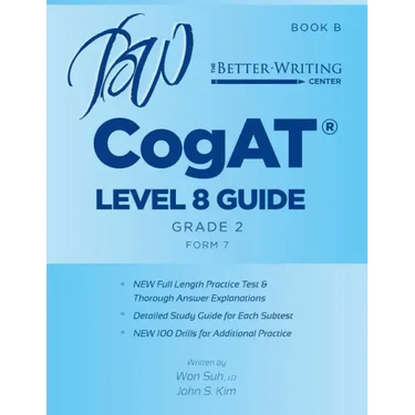 CogAT Level 8 (Grade 2) Guide: Book B