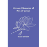 Literary Character of Men of Genius