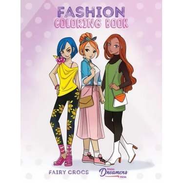 Fashion Coloring Book: For Kids Ages 6-8, 9-12