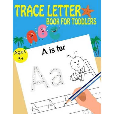Letter Trace Books For Toddlers