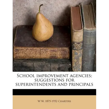 School Improvement Agencies; Suggestions for Superintendents and Principals