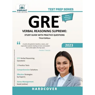 GRE Verbal Reasoning Supreme: Study Guide with Practice Questions