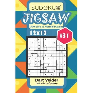 Sudoku Jigsaw - 200 Easy to Normal Puzzles 12x12 (Volume 31)