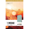The Message Deluxe Gift Bible, Large Print (Leather-Look, Teal): The Bible in Contemporary Language