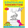 Dinosaurs Handwriting Practice Workbook: Trace Letters: Alphabet, Age 3-5, Fun Alphabet Tracing Activity Learning and Coloring Workbook for Pre K and