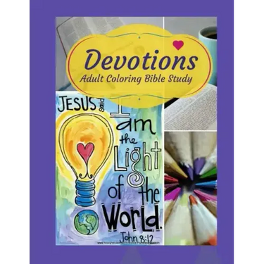 Adult Coloring Bible Study: Devotions