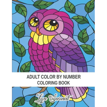 Adult Color By Number Coloring Book: Stress Relieving Design and Relaxing Coloring Pages