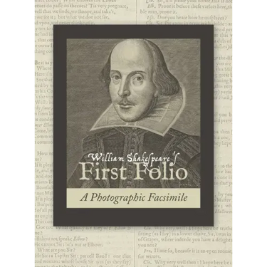 William Shakespeare's First Folio: A Photographic Facsimile