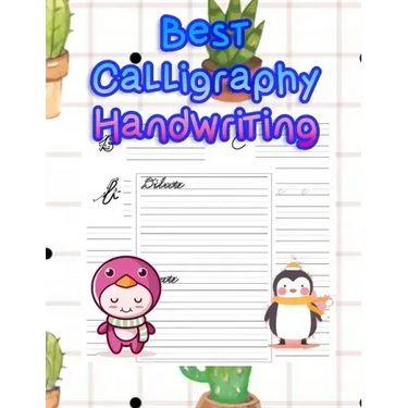 Best Calligraphy Handwriting: handwriting tracing workbook-handwriting practice paper for kids-handwriting practice sheets