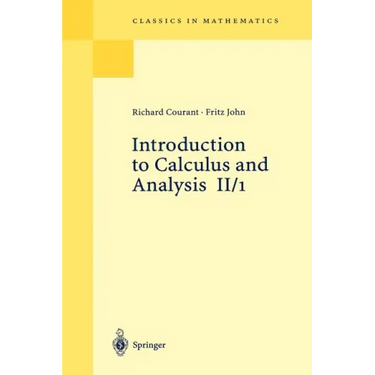 Introduction to Calculus and Analysis II/1
