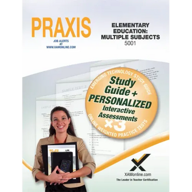 Praxis Elementary Education: Multiple Subjects 5001 Book and Online