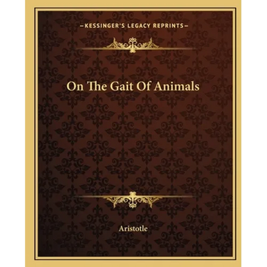 On The Gait Of Animals