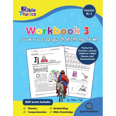 Bible Phonics Workbook 3