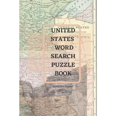 United States Word Search Puzzle Book