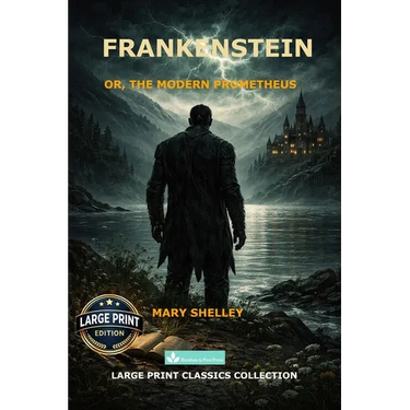 Frankenstein: or, the Modern Prometheus A Readable 16 pt Large Print Text Edition of Mary Shelley's Classic Gothic Novel for Comfortable Reading