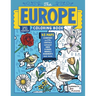 The Europe Coloring Book: 45 Maps with Capitals and National Symbols