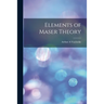 Elements of Maser Theory