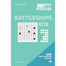 The Mini Book Of Logic Puzzles 2020-2021. Battleships 9x9 - 240 Easy To Master Puzzles. #6