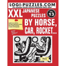 XXL Japanese Puzzles: By horse, car, rocket...