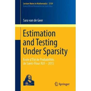 Estimation and Testing Under Sparsity: École d'Été de Probabilités de Saint-Flour XLV - 2015